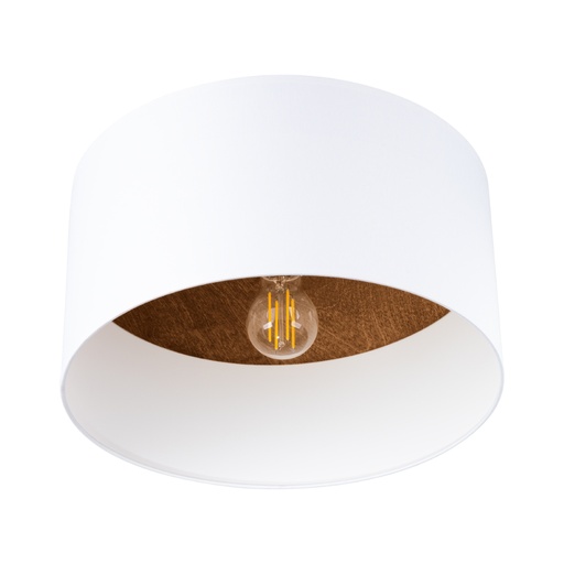 [SL.1392] Ceiling lamp TELESTO white/dark brown