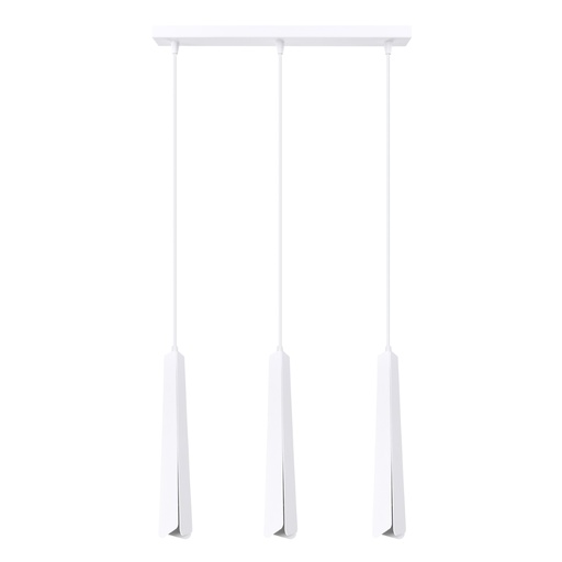 [SL.1399] Lampada a sospensione PRYSM 3L bianca