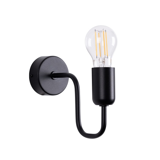 [SL.1445] Lampada da parete VECTOR nera