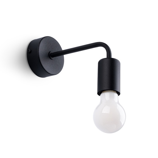 [SL.1449] Lampada da parete NORAH nera