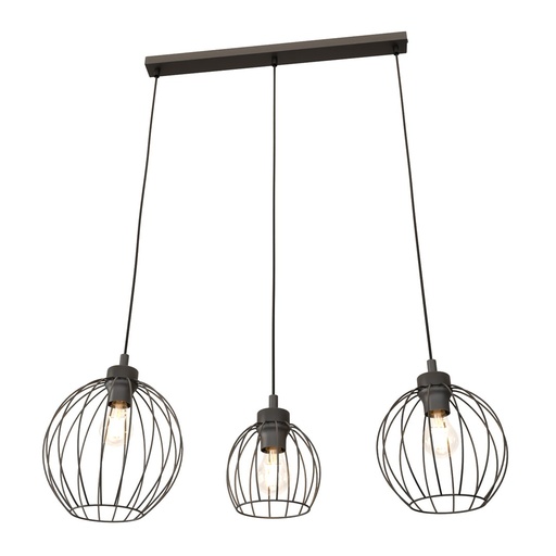 [1369/3] Lampada a sospensione Nando 3 Bl