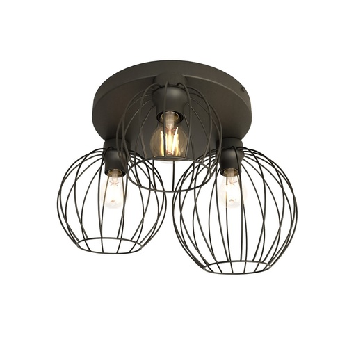 [1371/3PREM] Lampada da soffitto Nest 3Prem Bl