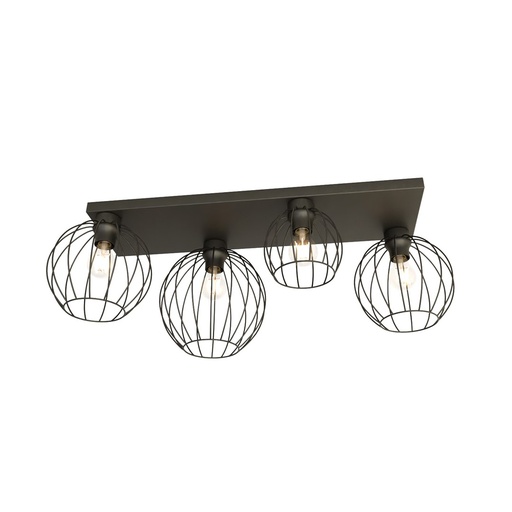 [1371/4] Lampada da soffitto Nest 4 Bl