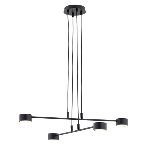 [1339/4] Lampada a sospensione Modus 4 Black