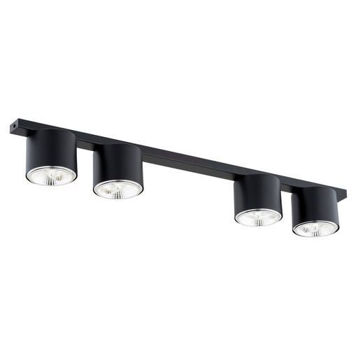 [1310/4] Lampada da soffitto Nano 4 Black