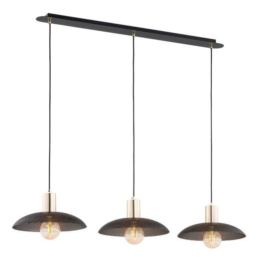 [1320/3] Lampadario Spirit 3 Black