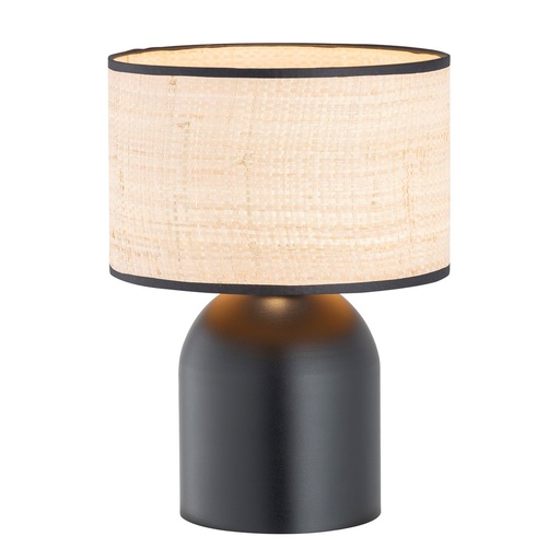 Aspen Ln1 Black/Rattan table lamp
