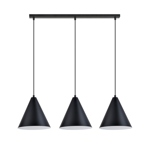 [1270/3] Lampada a sospensione Rebel 3 Black/White