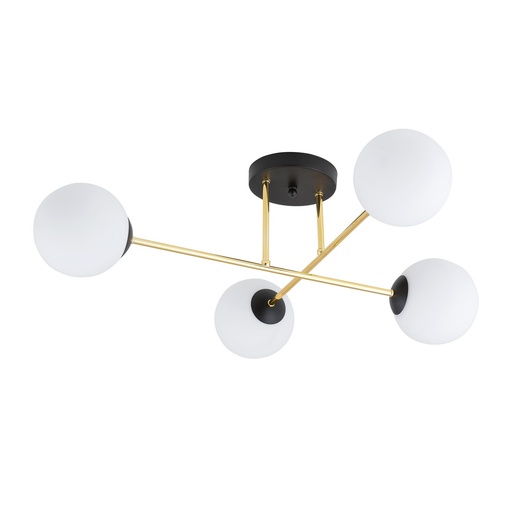 [1233/4] Lampada da soffitto Magnum 4 Bl Opal