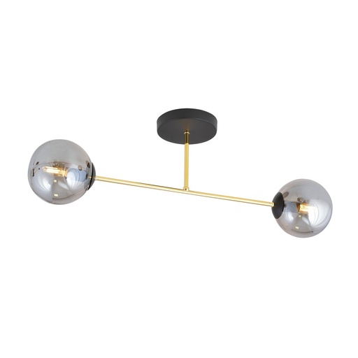 [1269/2] Lampada da soffitto Magnum 2 Bl Grafit