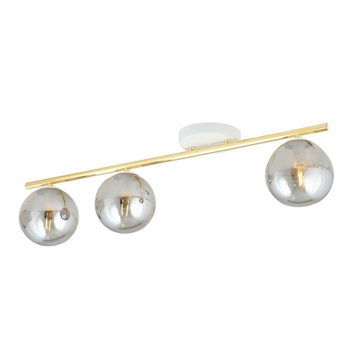 [1251/3] Lampada da soffitto Monza 3 Wh Grafit