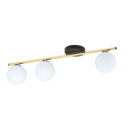 [1252/3] Lampada da soffitto Monza 3 Bl Opal