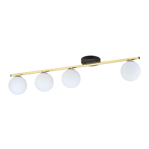 [1252/4] Lampada da soffitto Monza 4 Bl Opal