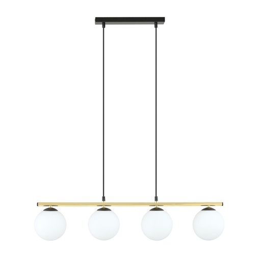Alora 4 Bl Opal pendant lamp
