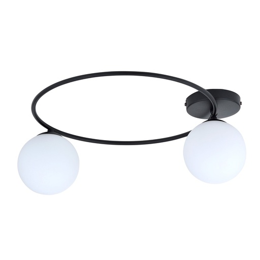 [1257/2] Lampada da soffitto Sopra 2 Bl Opal