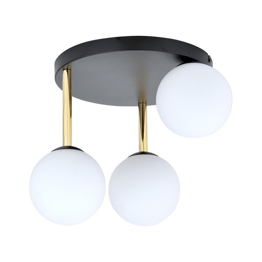 [1260/3] Lampada da soffitto Dolce 3 Bl Opal