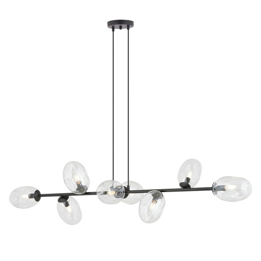 [1262/8] Lampada a sospensione Pandora 8 Bl Transparent