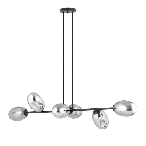 [1263/6] Lampada a sospensione Pandora 6 Bl Grafit