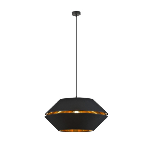 [1183/1] Lampada a sospensione  Piano 1 Black/Gold 