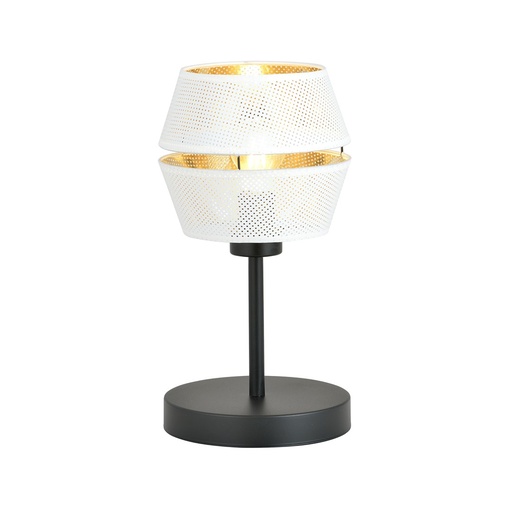 [1184/LN] Lampada da tavolo  Malia Ln White/Gold 