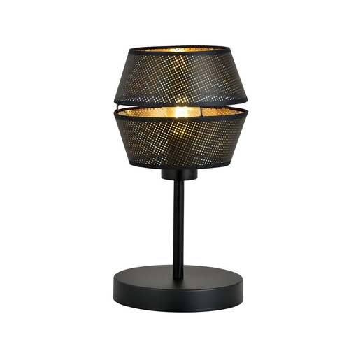 [1185/LN] Lampada da tavolo  Malia Ln Black/Gold 