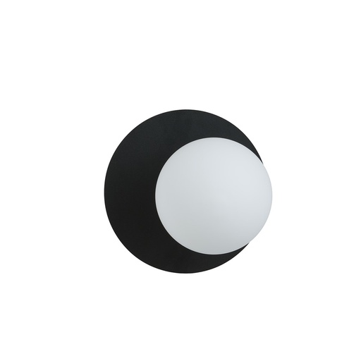 Lampada da parete Oslo K1 Black/Opal