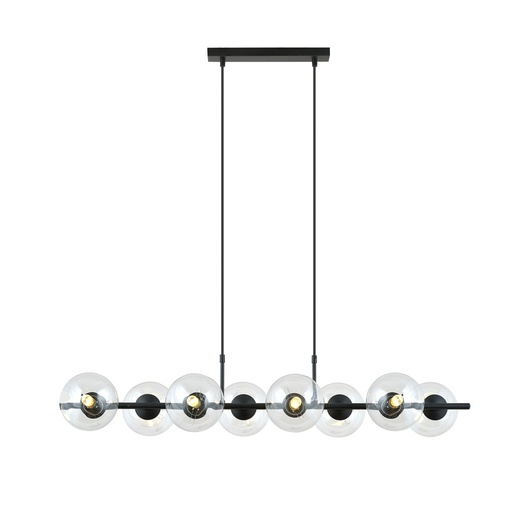 [1206/8] Lampada a sospensione Rory 8 Transparent