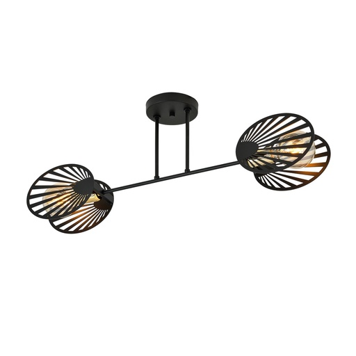 [1181/2] Lampada da soffitto Talia 2 Black