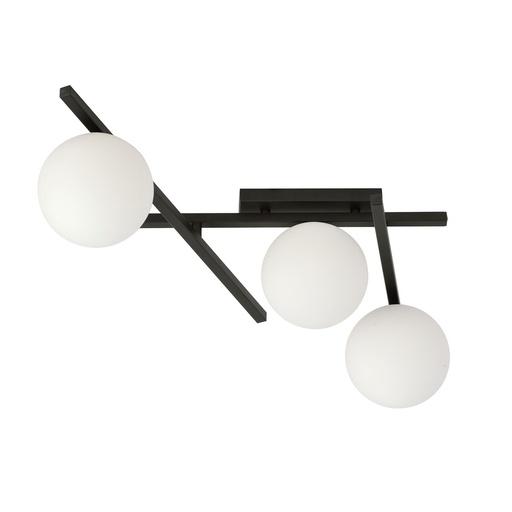[1103/3] Lampada da soffitto Smart 3 Black/Opal