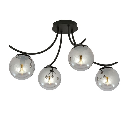 Lampada da soffitto Boston 4 Black/Grafit