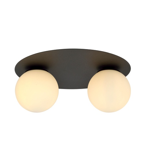 [1127/2] Lampada da soffitto Solar 2 Black/Opal