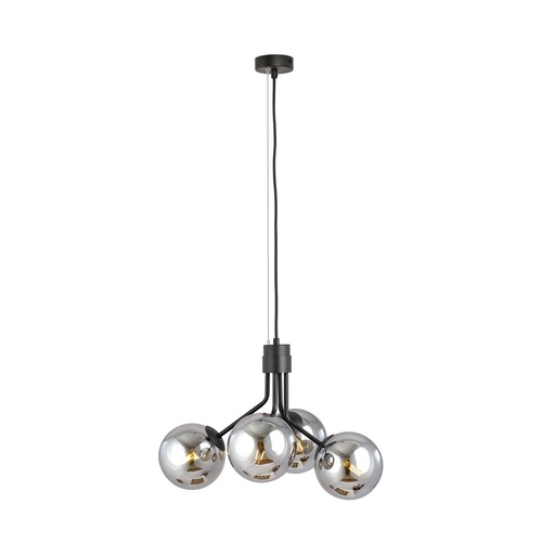 [1140/4] Lampada a sospensione Nova 4 Black/Grafit