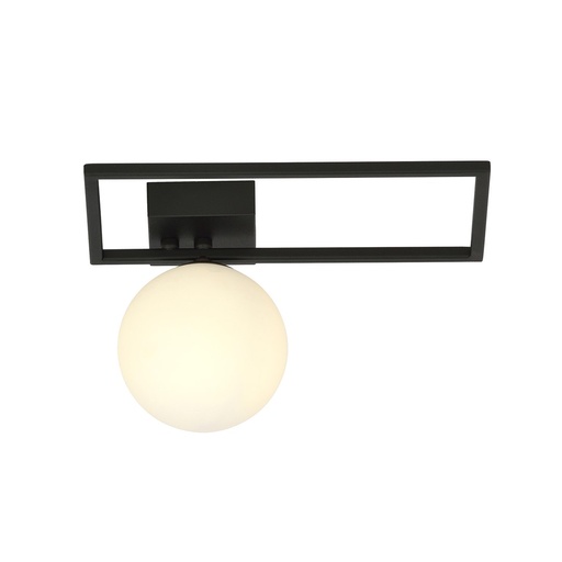 [1130/1D] Lampada da soffitto Imago 1D Black/Opal