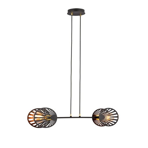[1146/2] Lampada a sospensione Playa 2 Black