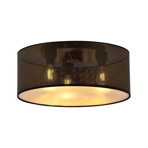 Aston 3 Black/Gold ceiling lamp