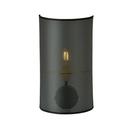 Aston K1 Black/Gold wall lamp