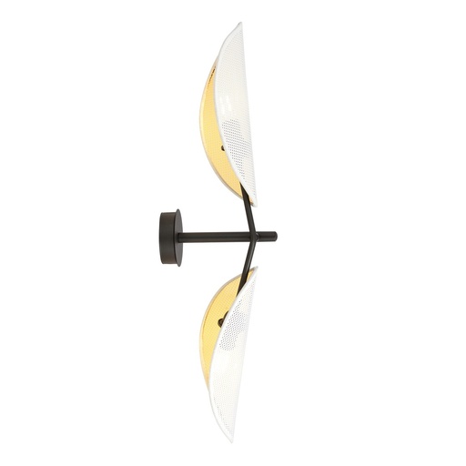 Lampada da parete Vene K2 White/Gold