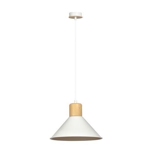 [1045/1] Lampada a sospensione Rowen 1 White