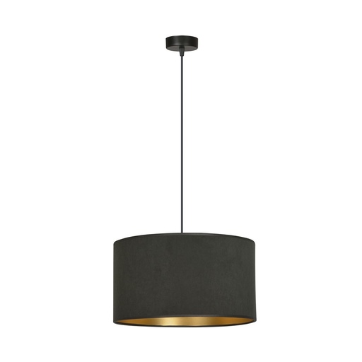 [1054/1] Lampada a sospensione Hilde 1 Bl Black