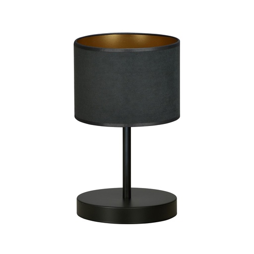 [1054/LN1] Lampada da tavolo Hilde Ln1 Bl Black
