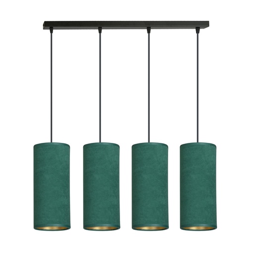 [1058/4] Bente 4 Bl Green pendant lamp