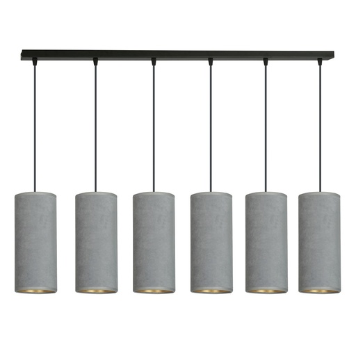 [1060/6] Bente 6 Bl Gray pendant lamp