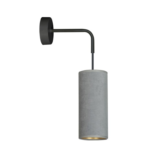 [1060/K1] Lampada da parete Bente K1 Bl Gray