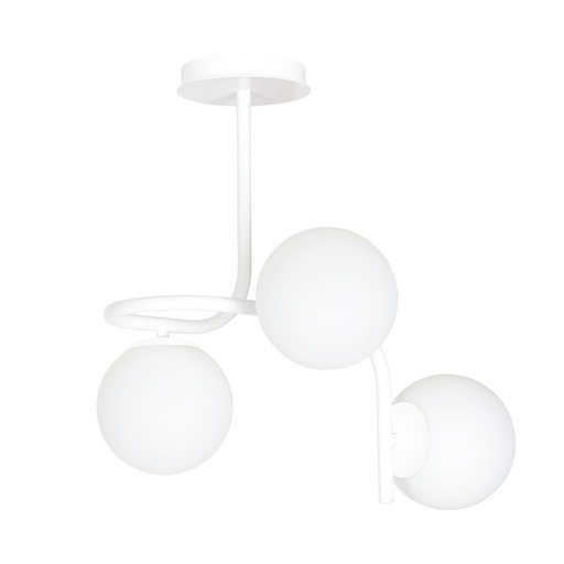 [1031/3] Lampada da soffitto Kalf 3 White