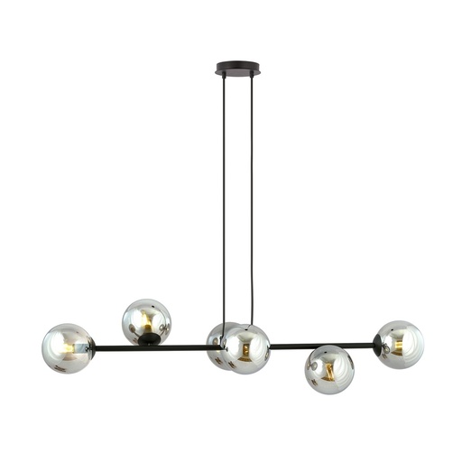 [875/6] Lampada a sospensione Rossi 6 Bl Grafit