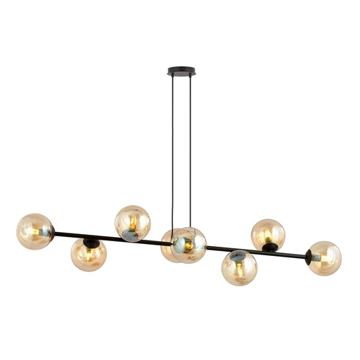 [876/8] Lampada a sospensione Rossi 8 Bl Miodowy