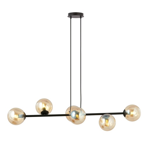 [876/6] Lampada a sospensione Rossi 6 Bl Miodowy