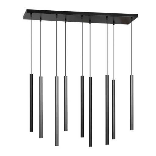 [552/9] Lampada a sospensione Selter 9 Black
