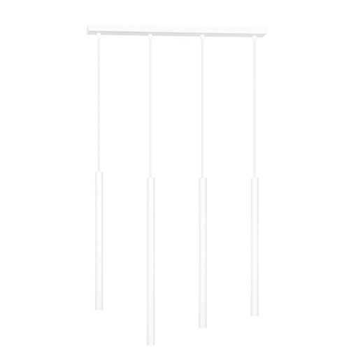 [553/4] Selter 4 White pendant lamp