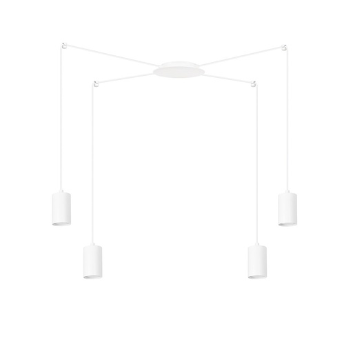 [525/4] Lampada a sospensione Traker 4 Wh/White